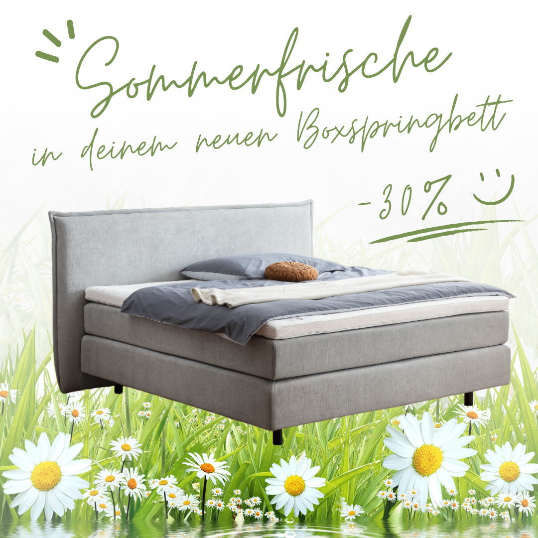 Fürstenhof – Boxspringbett "Baron" 180 x 200 cm