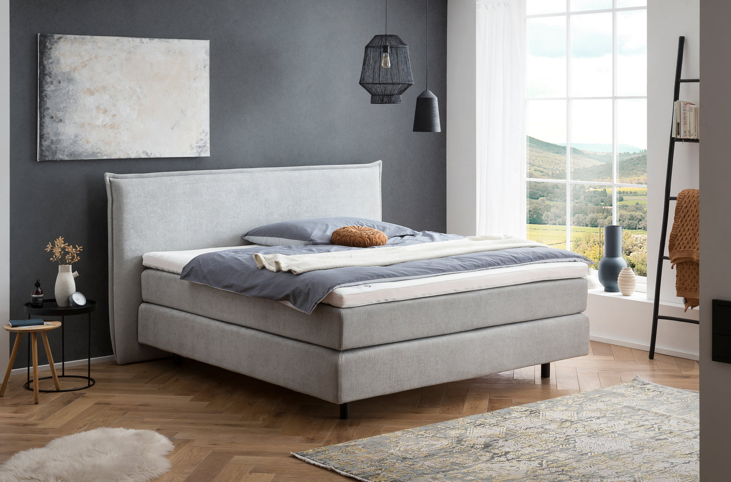 Fürstenhof – Boxspringbett "Baron" 240 x 200 cm - 280 x 220 cm