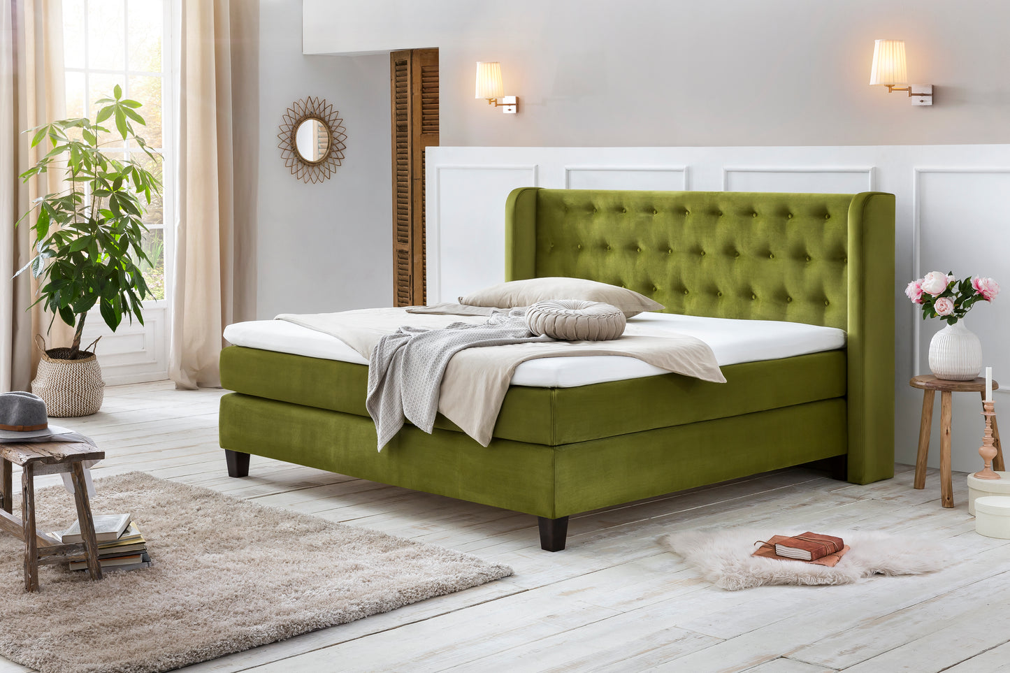 Fürstenhof – Boxspringbett "Belle Epoque" 240 x 200 cm - 280 x 220 cm