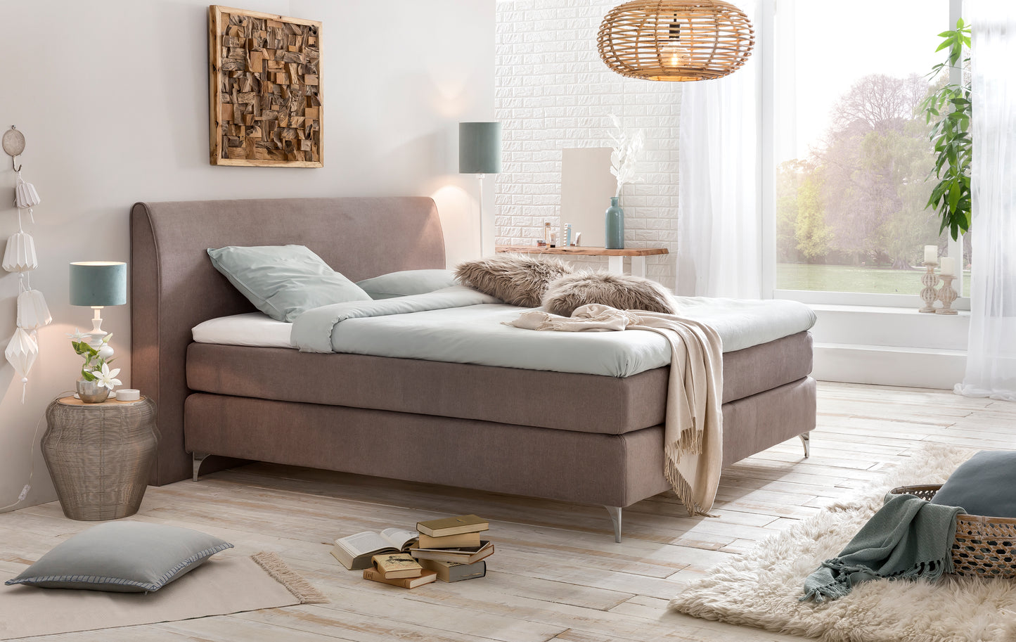 Fürstenhof – Boxspringbett "Classic" 240 x 200 cm - 280 x 220 cm