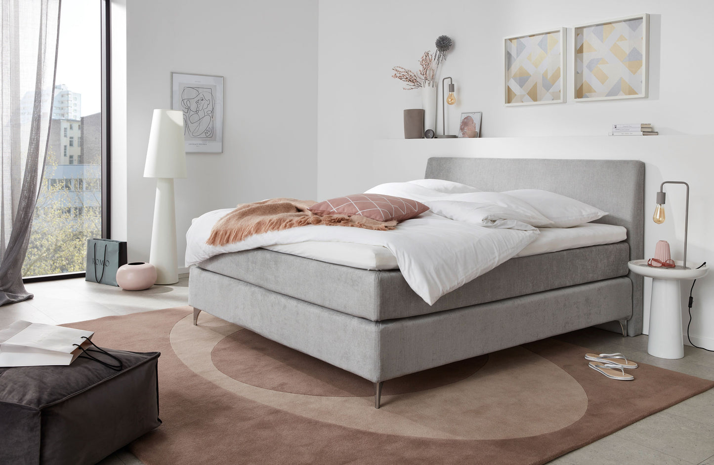 Fürstenhof – Boxspringbett "SMART" 90 x 200 cm - 200 x 200 cm