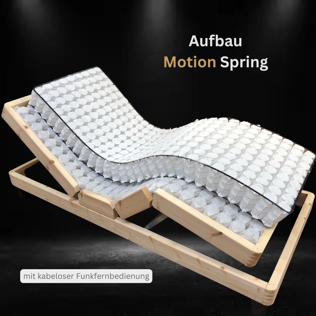 Fürstenhof – Boxspringbett elektrisch verstellbar "Baron" 90 x 200 cm - 240 x 210 cm