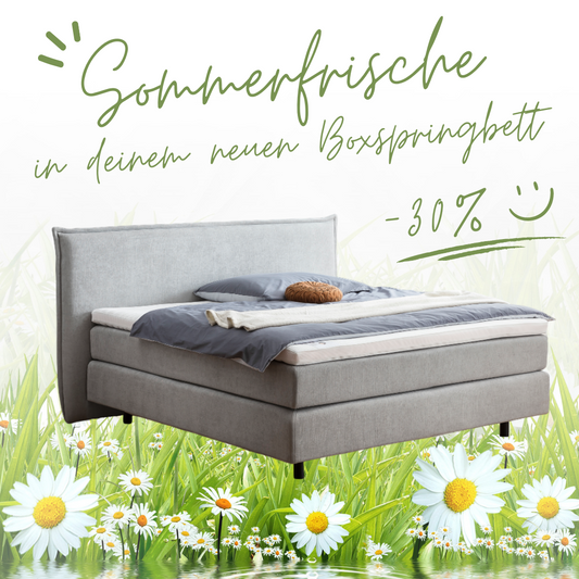 Fürstenhof – Boxspringbett "Baron" 180 x 200 cm