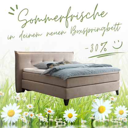 Fürstenhof – Boxspringbett "Baroness" 180 x 200 cm
