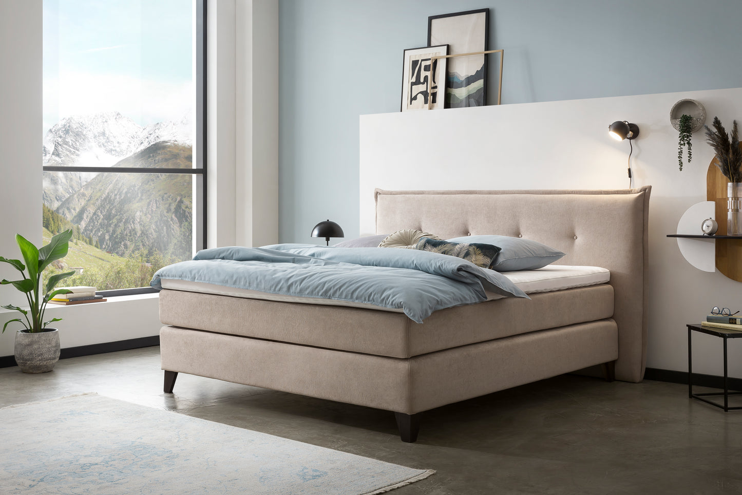 Fürstenhof – Boxspringbett "Baroness" 240 x 200 cm - 280 x 220 cm