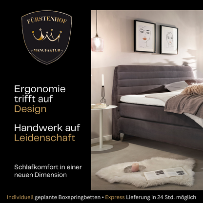 Fürstenhof – Boxspringbett "Imperial" 90 x 200 cm - 200 x 220 cm