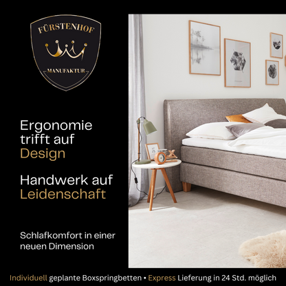 Fürstenhof – Boxspringbett "Classic" 90 x 200 cm - 200 x 220 cm