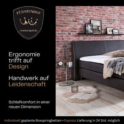 Fürstenhof – Boxspringbett "Lord" 90 x 200 cm - 200 x 220 cm
