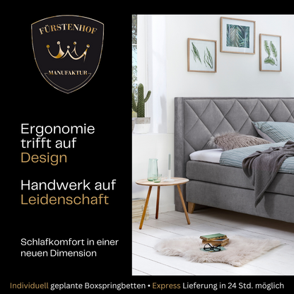 Fürstenhof – Boxspringbett "Beau Rivage" 90 x 200 cm - 200 x 220 cm